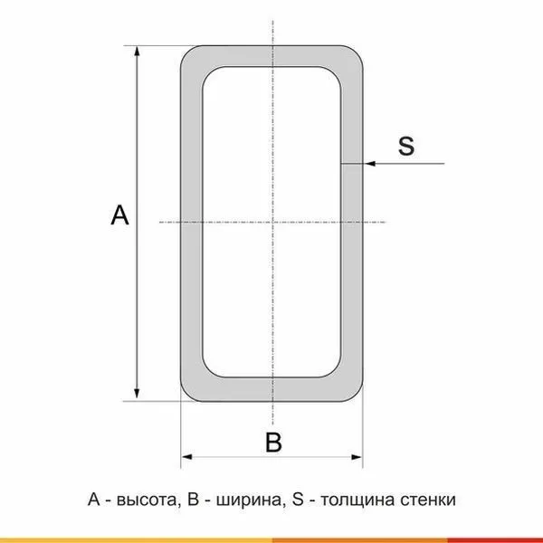 Труба профильная 200х160х5 Ст3пс ГОСТ 30245-2003 - 5